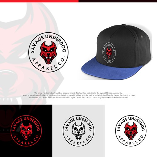 Hardcore logo/brand guide for hardcore bodybuilding apparel brand