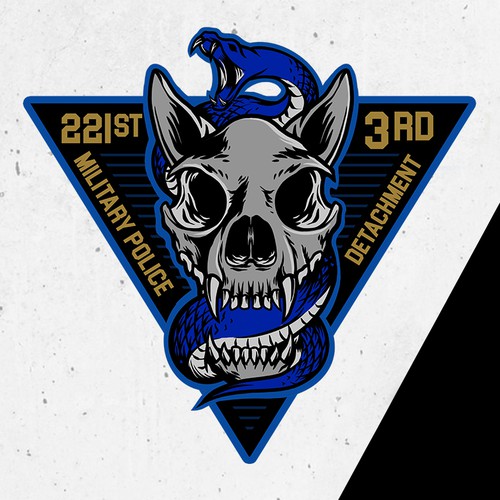 Military Police Patch Design 