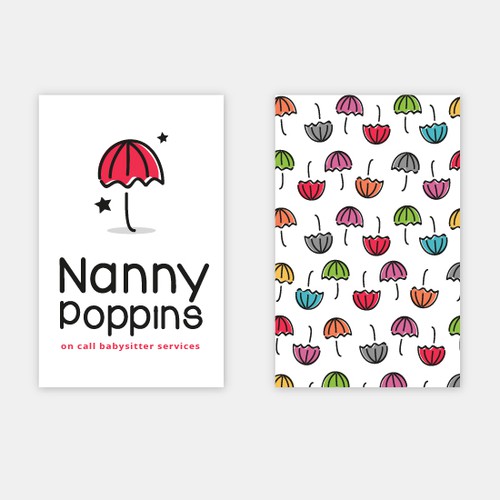 Nanny Poppins Branding Design