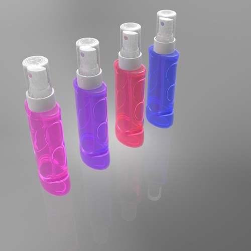 clear bottle for body mist