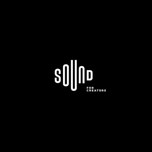 Bold logo concept for Sound for Creators