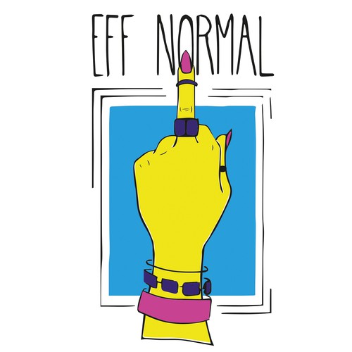 Tshirt design for edgy women