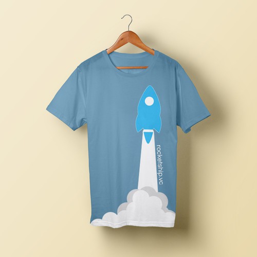 T-shirt design for Rocketship.vc