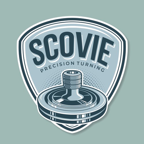 Scovie sticker design