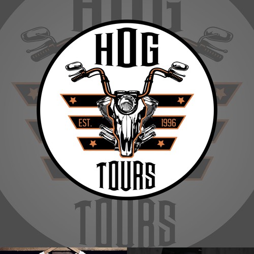 Motorcycle Tour Company Logo