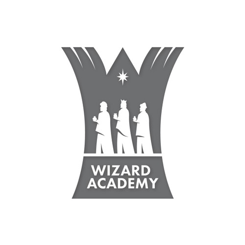 Three Wisemen Logo "Wizard Academy"