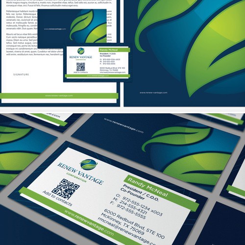 RENEW VANTAGE CORPORATION