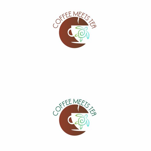 Bold logo for coffee mets tea