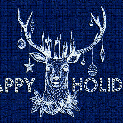 Holiday Card Deer