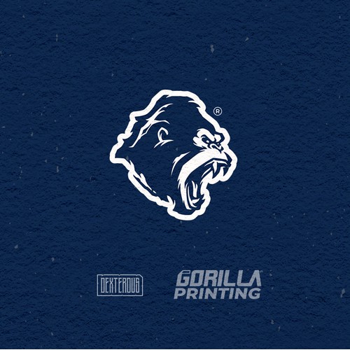 Gorilla Printing Logo and Postcard