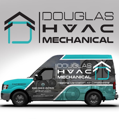 Van design for DOUGLAS HVAC