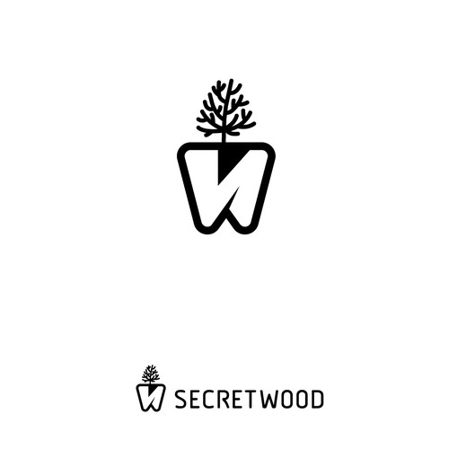 Logo for wood jewel