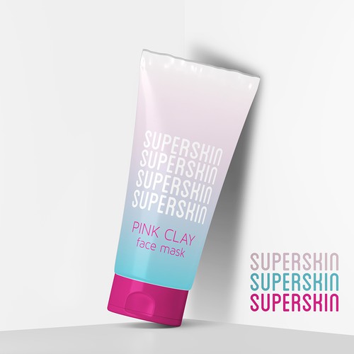 Superskin Face Mask Packaging Design Concept