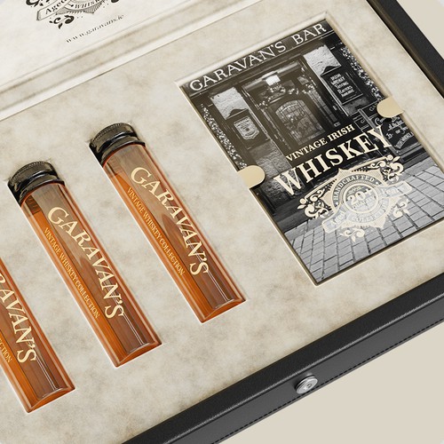Luxury Whiskey Packaging Design, Interactive Box