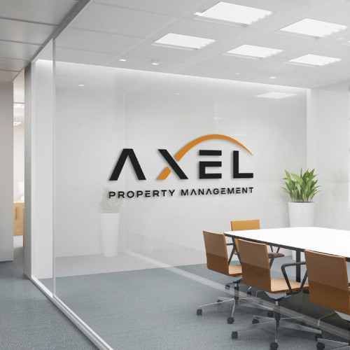 Axel Property Management Logo & Brand Identity Pack