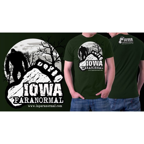 Paranormal team looking for a new stylish t-shirt design!