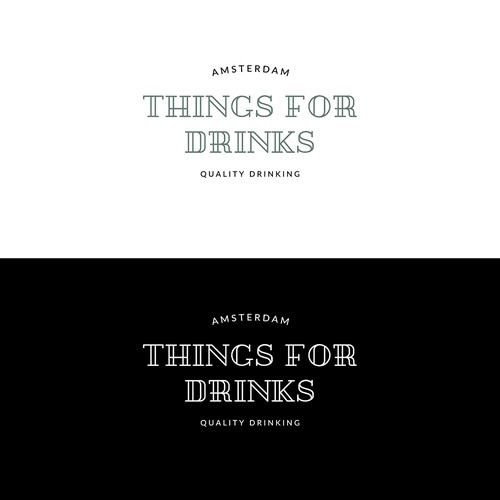 Logo design for Things for drinks