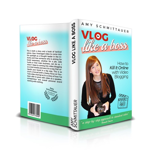 Vlog like a boss book cover design