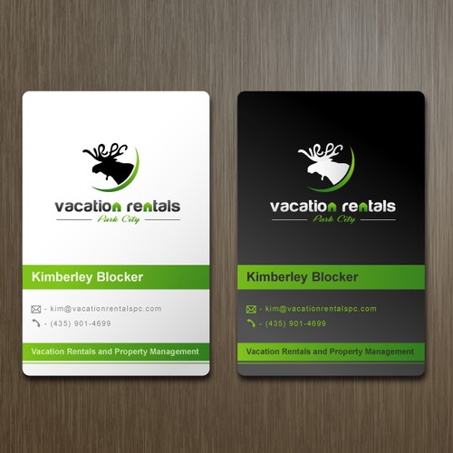 *Guaranteed* Vacation Rentals Park City needs a logo and business card.