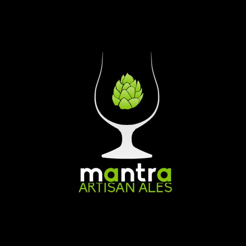 Simple + elegant logo for artisan ale company