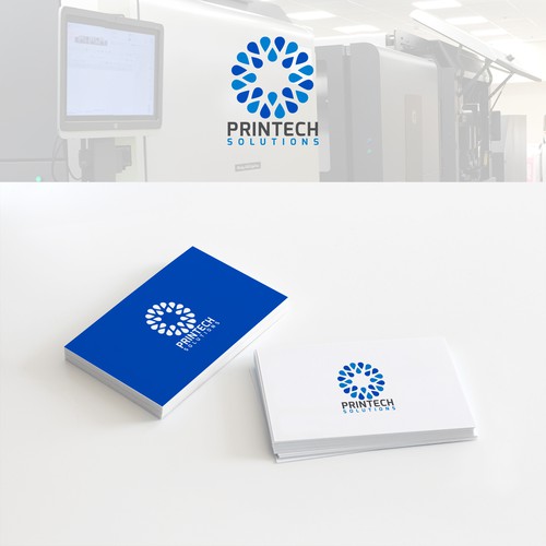 Printech Solutions Logo Design