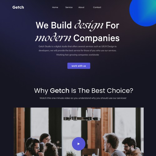 Web Design Exploration 
