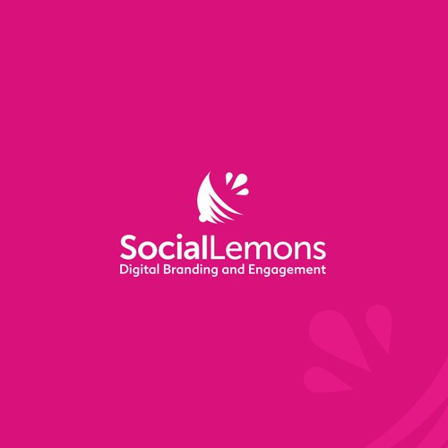 Playful logo for creative social media agency: Social Lemons