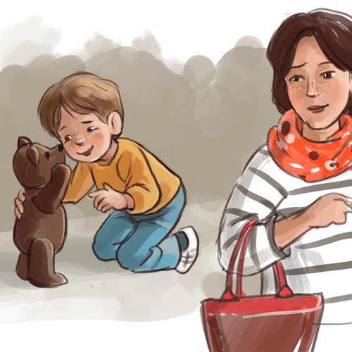 Character design for a children's book 