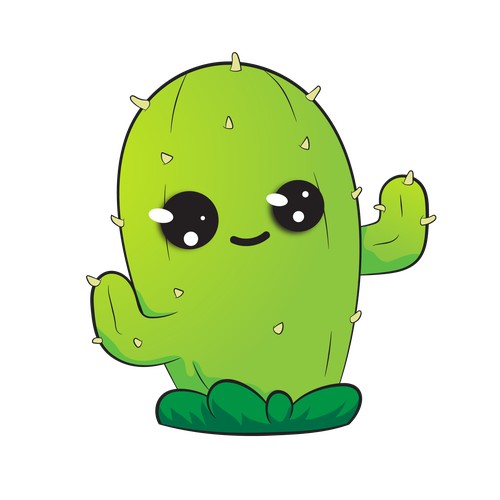 cute cartoon cactus