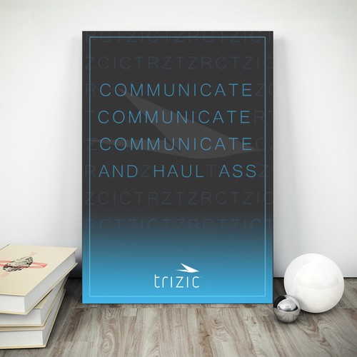 Canvas Art Trizic Poster