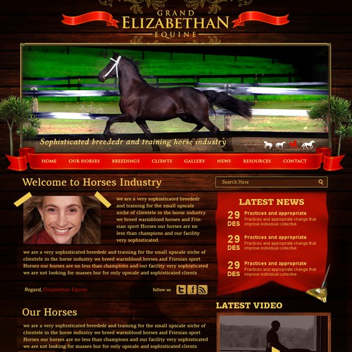 Grand equine
