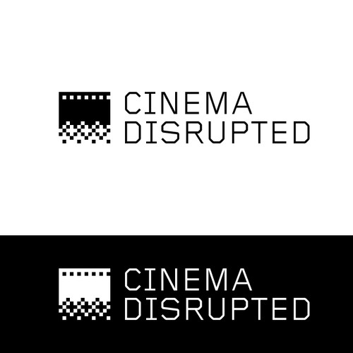 Design a logo for Cinema Disrupted, an event on how technology is changing everything about movies