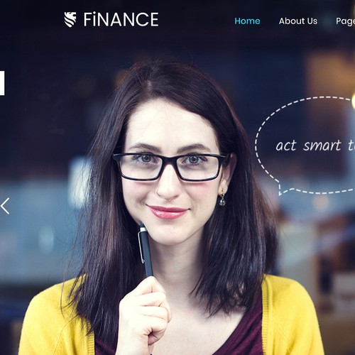 Finance Website Design