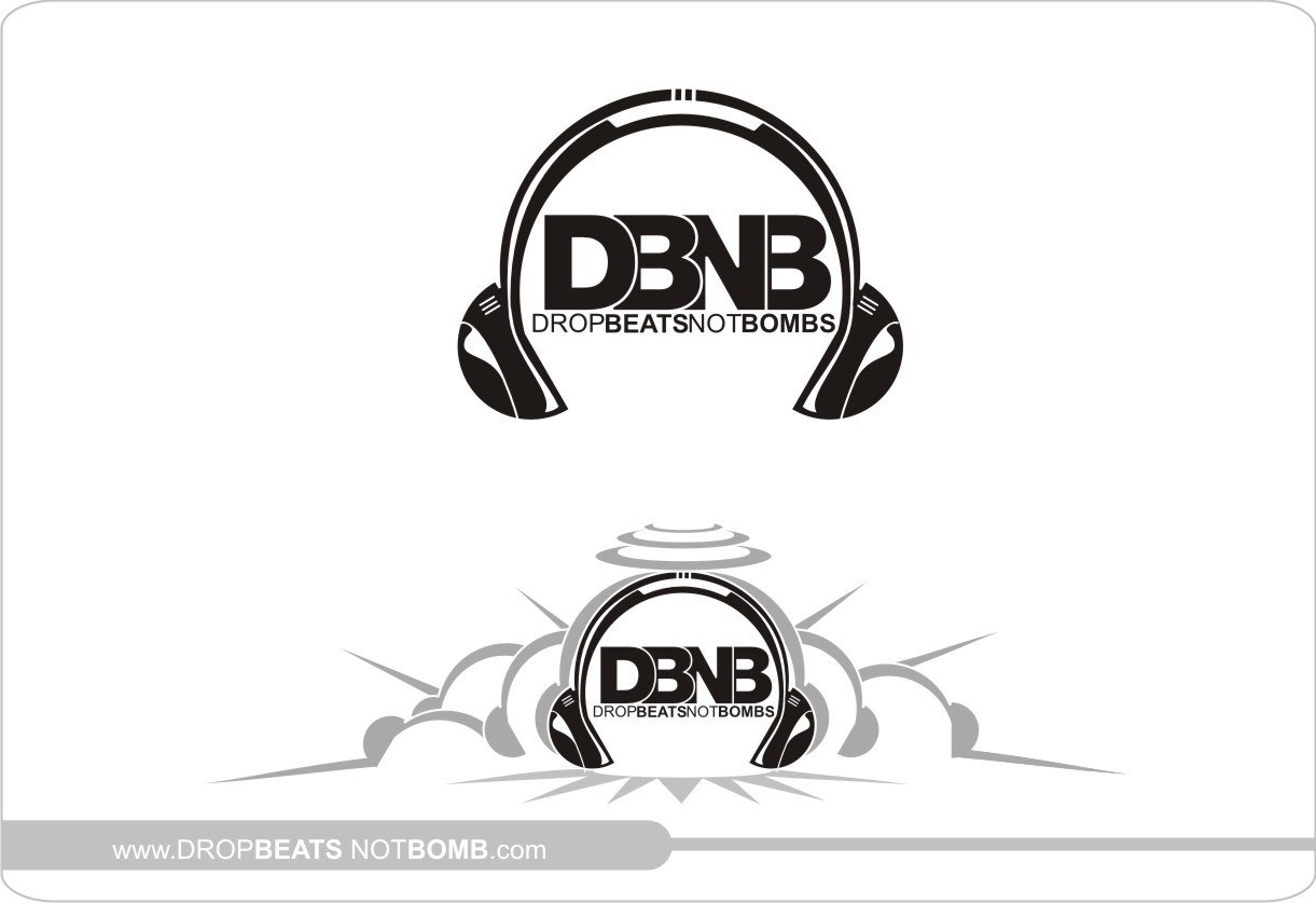 Create logo for music site Drop Beats Not Bombs