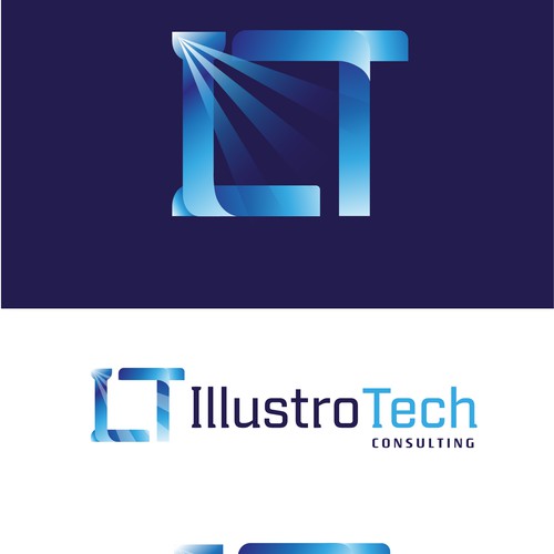 Illustro Tech Logo Design