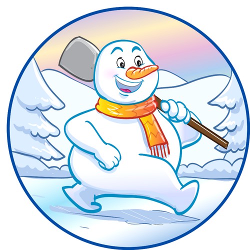  Snowman Mascot 