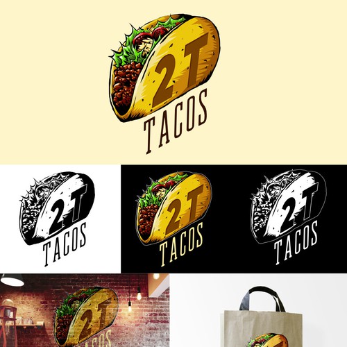Taco shop Logo