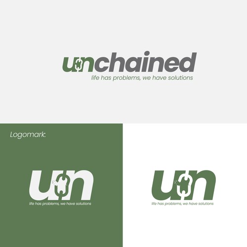 Unchained Wordmark Logo