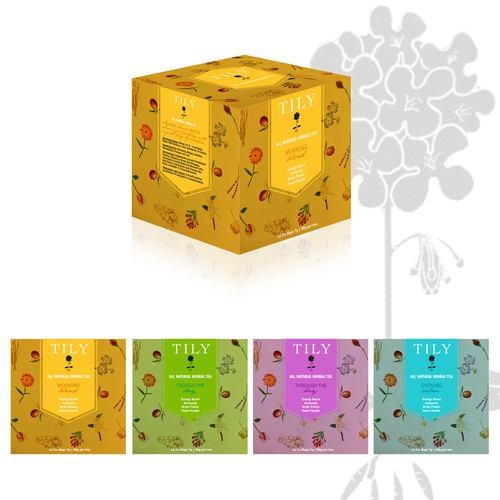 Tily Herbal Tea Packaging
