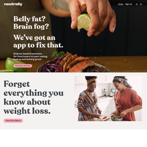 Website - Weight Loss/Wellness
