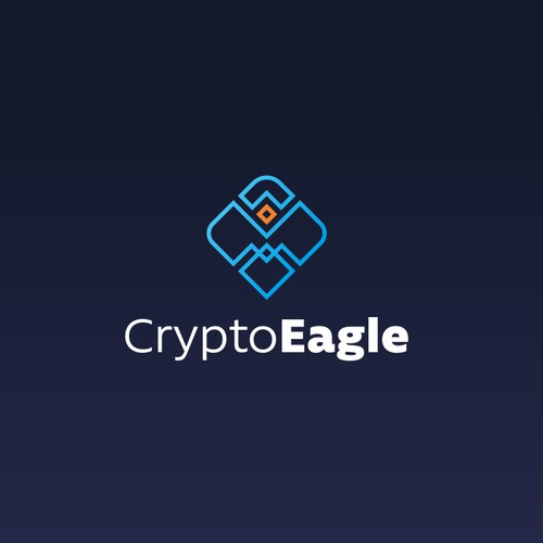 Minimalistic logo for a cryptocurrency investment company