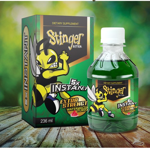 stinger detox label