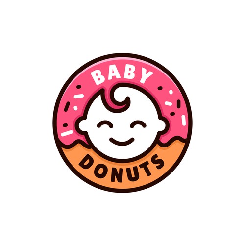 Baby Donuts Logo Design