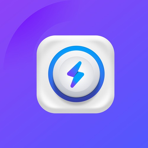 app icon for electric gas station