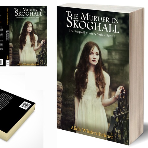Create a book cover for a new series in ghost story/mystery genre