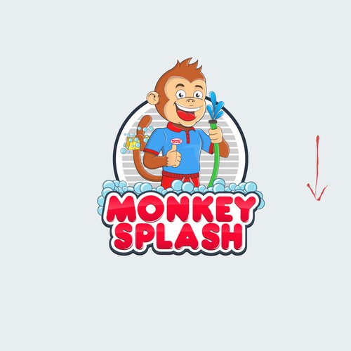 monkey splash