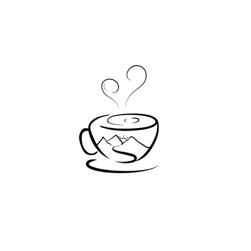logo design of cafe