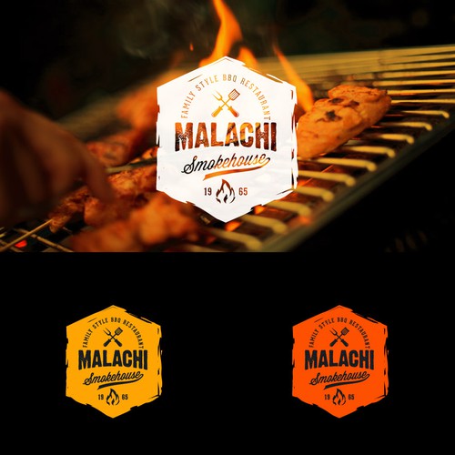 Malachi Smokehouse: Create logo for new family style barbecue restaurant with name based on Malachi 3:10.