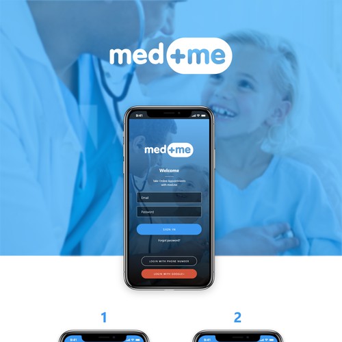 MedMe App UI UX Design