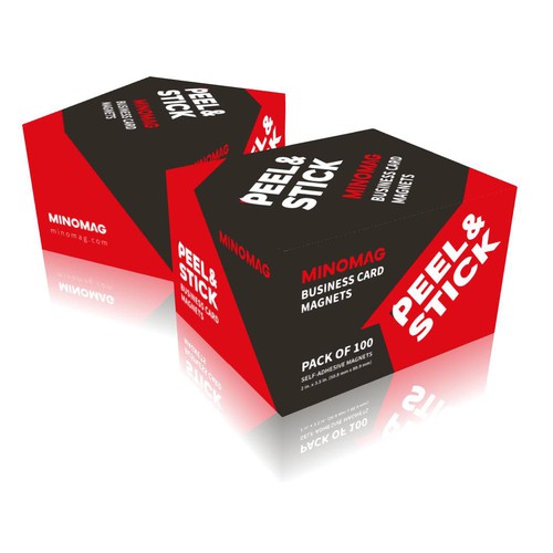 Package for business card magnets